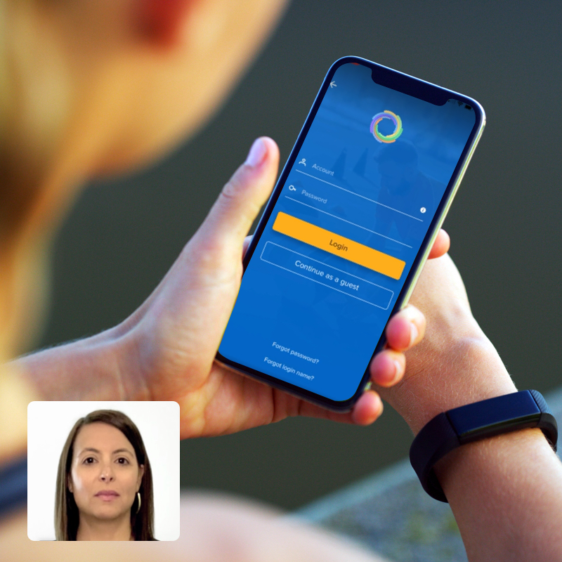 Using the Captivate app