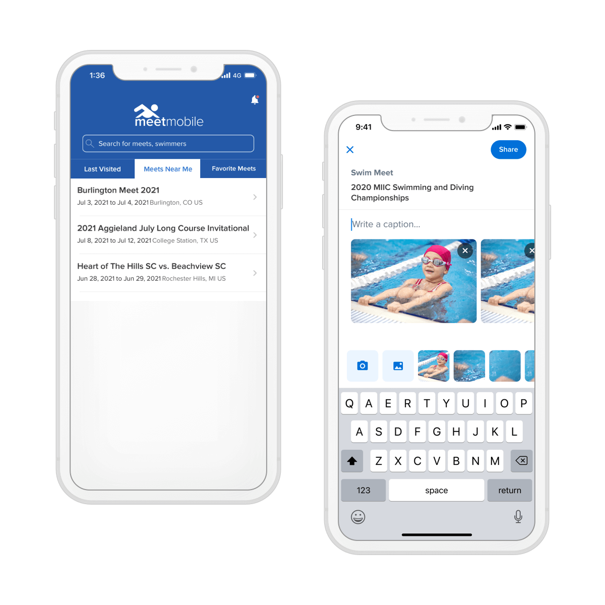 meets near me and sharing meets